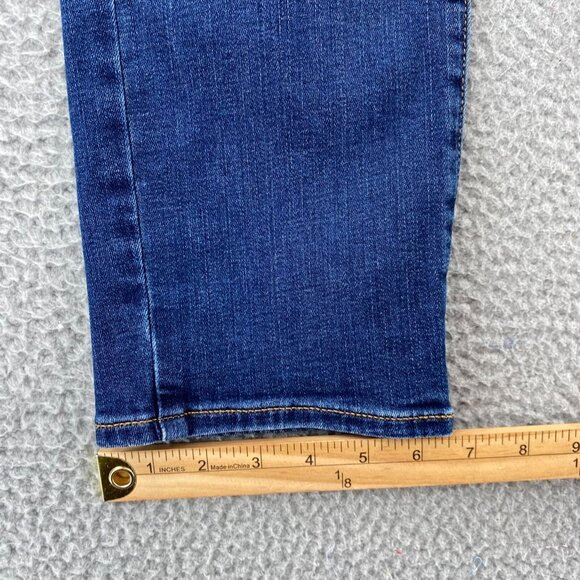 Talbots Jeans Womens 4 Blue Straight Medium Wash Denim Stretch Slimming Casual - Picture 7 of 11